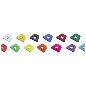 Laurel, Büroklammer, 100 Briefklemmer farbsortiert 70,0 mm (100x) Laurel, Büroklammer, 100 Briefklemmer farbsortiert 70,0 mm (100x)