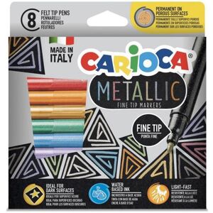 Carioca, Marker, Metallmarker in 8 Farben (8x) Carioca, Marker, Metallmarker in 8 Farben (8x)