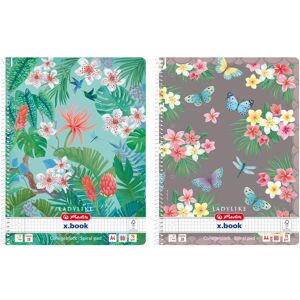 Herlitz, Heft + Block, Spiralblock A4 Ladylike lineatur 28 FSC-Mix (A4, Kariert) Herlitz, Heft + Block, Spiralblock A4 Ladylike lineatur 28 FSC-Mix (A4, Kariert)