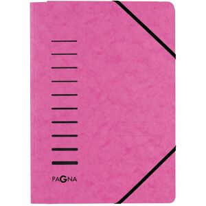 Pagna, Mappe, Gummizugmappe A4 3 Einschlagklappen dunkelrosa (A4, 1x) Pagna, Mappe, Gummizugmappe A4 3 Einschlagklappen dunkelrosa (A4, 1x)