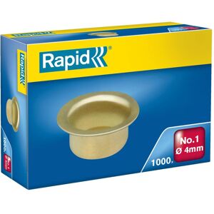 Leitz, Locher, Ösen Nr.1 für BatesÖsautomat 1M 4mm Messing Leitz, Locher, Ösen Nr.1 für BatesÖsautomat 1M 4mm Messing