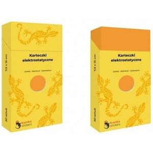 Panta Plast, Haftnotiz, Elektrostatische Notizzettel, 50 Stück, orange (150 x 75 mm) Panta Plast, Haftnotiz, Elektrostatische Notizzettel, 50 Stück, orange (150 x 75 mm)