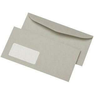 Mailmedia, Briefumschlag, Briefhülle DL m.Fe gum. 75g grau (114 x 229 mm, 1000x) Mailmedia, Briefumschlag, Briefhülle DL m.Fe gum. 75g grau (114 x 229 mm, 1000x)