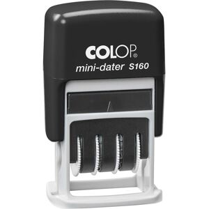 Colop, Stempel, Stempel S160, 4 x 26 mm, Motiv: Datum Colop, Stempel, Stempel S160, 4 x 26 mm, Motiv: Datum