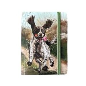 Alex Clark Art, Heft + Block, Notizbuch mit Radiergummi A6 SCN35 Spaniel Hund (A6) Alex Clark Art, Heft + Block, Notizbuch mit Radiergummi A6 SCN35 Spaniel Hund (A6)