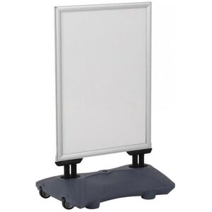 Update Displays, Prospektständer, Kundenstopper WindPro Lite silber DIN A1 2 Fächer (A1) Update Displays, Prospektständer, Kundenstopper WindPro Lite silber DIN A1 2 Fächer (A1)