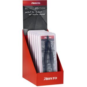 Aristo TopLine Zirkel Display, 6, Black Edition, Zirkel, Rot Aristo TopLine Zirkel Display, 6, Black Edition, Zirkel, Rot