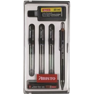 Aristo Schreibstifte, Tuschefüller-Set mg1 College Set 3 Stifte 0,20/0,30/0,50mm (3x) Aristo Schreibstifte, Tuschefüller-Set mg1 College Set 3 Stifte 0,20/0,30/0,50mm (3x)