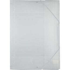 Folia, Mappe, Gummizugmappe A3 transp.weiss (A3, 1x) Folia, Mappe, Gummizugmappe A3 transp.weiss (A3, 1x)