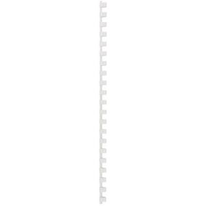 Markenlos Binderücken 69045 8 mm DIN A4 Weiss PVC, Bindegerät Zubehör, Weiss Markenlos Binderücken 69045 8 mm DIN A4 Weiss PVC, Bindegerät Zubehör, Weiss