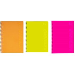Astra, Heft + Block, Spiralnotizbuch A5/80K kariert Fluo (A5, Kariert) Astra, Heft + Block, Spiralnotizbuch A5/80K kariert Fluo (A5, Kariert)