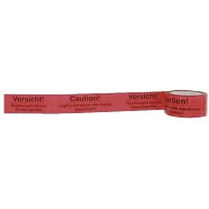 Wihedü, Klebeband, Warndruckband 50mmx66m rot/orange (50 mm) Wihedü, Klebeband, Warndruckband 50mmx66m rot/orange (50 mm)