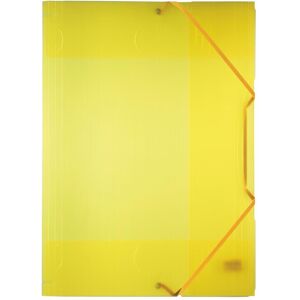 Folia, Mappe, Gummizugmappe A3 transp. gelb (A3, 1x) Folia, Mappe, Gummizugmappe A3 transp. gelb (A3, 1x)