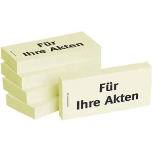 Bizstix, Haftnotiz, Notiz "Für Ihre Akten" (35 x 75 mm) Bizstix, Haftnotiz, Notiz "Für Ihre Akten" (35 x 75 mm)