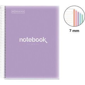 Miquelrius, Heft + Block, Notizbuch 5 A4 120 HOR 90G PP EMOTIONS LAV.MR (A4, Liniert) Miquelrius, Heft + Block, Notizbuch 5 A4 120 HOR 90G PP EMOTIONS LAV.MR (A4, Liniert)