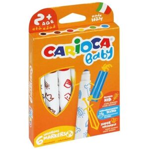 Carioca, Marker, Maxi Baby Marker 6 Farben (6x) Carioca, Marker, Maxi Baby Marker 6 Farben (6x)