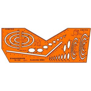 DUX, Lineal, Schablone Axokombi Din 5 (22.50 cm, Kunststoff) DUX, Lineal, Schablone Axokombi Din 5 (22.50 cm, Kunststoff)