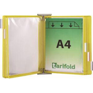 Tarifold, Ordner Zubehör, Wand-Sichttafelsystem 424104 DIN A4 gelb mit 10 St. Sichttafeln Tarifold, Ordner Zubehör, Wand-Sichttafelsystem 424104 DIN A4 gelb mit 10 St. Sichttafeln