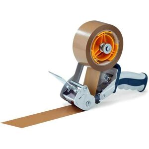 Transpak, Klebebandabroller, Handabroller Premium f.50mm Rollenbreite L.66/132/180m grau blau für Bandbreite 50 mm Transpak, Klebebandabroller, Handabroller Premium f.50mm Rollenbreite L.66/132/180m grau blau für Bandbreite 50 mm