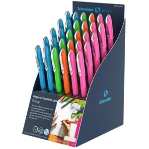 Teka, Schreibstifte, Wellenförmige Füllfederhalter (30 Stück) (30x) Teka, Schreibstifte, Wellenförmige Füllfederhalter (30 Stück) (30x)