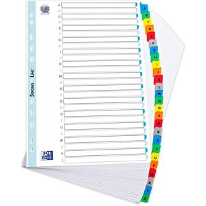 Elba, Ordner Zubehör, Mylar-Kartonordner, A-Z, ohne "ST"-"SCH", 26 Abschnitte DIN A4, Maße: (B)210 x (H)297 mm Elba, Ordner Zubehör, Mylar-Kartonordner, A-Z, ohne "ST"-"SCH", 26 Abschnitte DIN A4, Maße: (B)210 x (H)297 mm