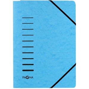 Pagna, Mappe, Gummizugmappe A4 3 Einschlagklappen hellblau (A4, 1x) Pagna, Mappe, Gummizugmappe A4 3 Einschlagklappen hellblau (A4, 1x)