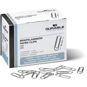Durable, Büroklammer, 120524 Papierklammer (e) (1000x) Durable, Büroklammer, 120524 Papierklammer (e) (1000x)