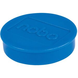 Nobo, Magnet, Magnet rund 38mm 1915306 blau 10 Stück (10x) Nobo, Magnet, Magnet rund 38mm 1915306 blau 10 Stück (10x)