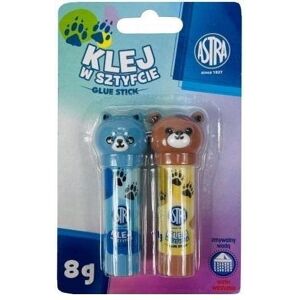 Astra, Klebestift, Klebestift Tiere 2 Stück Astra, Klebestift, Klebestift Tiere 2 Stück
