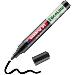 Edding, Marker, 50 EcoLine Lackmarker schwarz 2,0 - 3,0 mm, 1 St. (1x) Edding, Marker, 50 EcoLine Lackmarker schwarz 2,0 - 3,0 mm, 1 St. (1x)