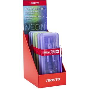 Aristo BTS Zirkel + Radierstift Displ. 6 je 2x 552760, 552761, 552762, Zirkel, Rot Aristo BTS Zirkel + Radierstift Displ. 6 je 2x 552760, 552761, 552762, Zirkel, Rot