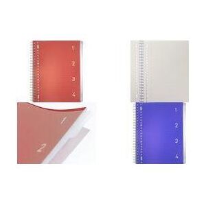 Kangaro, Heft + Block, Collegeblock 4in1, DIN A4, 100 Blatt, liniert, blau Einband aus PP, 80 g/qm Papier, inkl (A4, Liniert) Kangaro, Heft + Block, Collegeblock 4in1, DIN A4, 100 Blatt, liniert, blau Einband aus PP, 80 g/qm Papier, inkl (A4, Liniert)