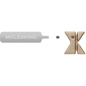Moleskine, Heft + Block, Pin Buchstabe O Gold Moleskine, Heft + Block, Pin Buchstabe O Gold