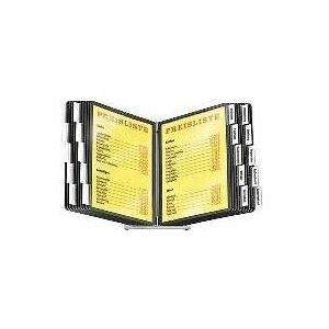 Durable, Informationsschild, Sichttafelsystem VARIO 900587201 DIN A4 schwarz mit 20 St. Sichttafeln Durable, Informationsschild, Sichttafelsystem VARIO 900587201 DIN A4 schwarz mit 20 St. Sichttafeln