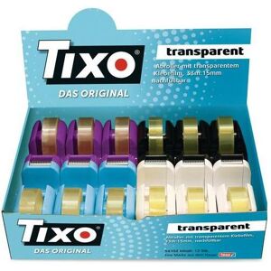 TIXO, Klebebandabroller, Klebeband und Abroller Farbig sortiert 15 mm TIXO, Klebebandabroller, Klebeband und Abroller Farbig sortiert 15 mm