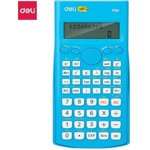 Deli, Taschenrechner, calculator SCIENTIFIC CALCULATOR 1710A 12-DIGIT Blue (Batteriebetrieb) Deli, Taschenrechner, calculator SCIENTIFIC CALCULATOR 1710A 12-DIGIT Blue (Batteriebetrieb)