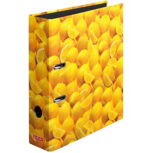 Herlitz, Ordner, Motivordner Zitrone, DIN A4, Rückenbreite: 80 mm Schlitzordner, Einband veredelt mit Glanzfolie, sch (A4, 80 mm, 1 Stk.) Herlitz, Ordner, Motivordner Zitrone, DIN A4, Rückenbreite: 80 mm Schlitzordner, Einband veredelt mit Glanzfolie, sch (A4, 80 mm, 1 Stk.)