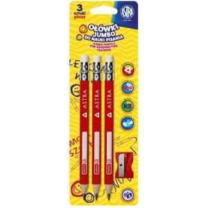 Astra, Bleistift, Jumbo-Bleistift 3 Stück (HB, 3x) Astra, Bleistift, Jumbo-Bleistift 3 Stück (HB, 3x)