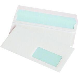 Office Products, Briefumschlag, Selbstklebende Briefumschläge für Büroartikel, SK, DL, 110x220mm, 75 g/m², 1000 Stk., mit rechtem Fe (110 x 220 mm, 1000x) Office Products, Briefumschlag, Selbstklebende Briefumschläge für Büroartikel, SK, DL, 110x220mm, 75 g/m², 1000 Stk., mit rechtem Fe (110 x 220 mm, 1000x)
