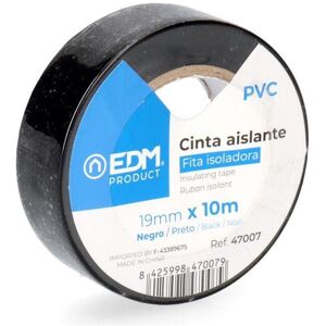 EDM, Klebeband, Schwarzes Isolierband in "supra"-Qualität 19 mm x 10 m, Blister (19 mm) EDM, Klebeband, Schwarzes Isolierband in "supra"-Qualität 19 mm x 10 m, Blister (19 mm)