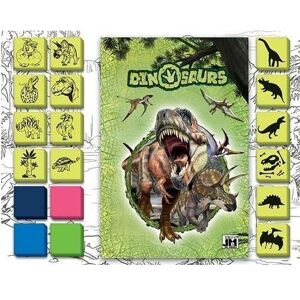 Jiri Models, Stempel, Dinosaurier-Briefmarken Jiri Models, Stempel, Dinosaurier-Briefmarken