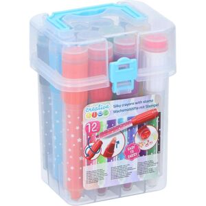 Creative kids, Malstifte, Wachskreide mit Stempel (12x) Creative kids, Malstifte, Wachskreide mit Stempel (12x)