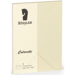 Magni, Briefumschlag, Briefumschläge Coloretti C7 5er creme (C7, 5x) Magni, Briefumschlag, Briefumschläge Coloretti C7 5er creme (C7, 5x)
