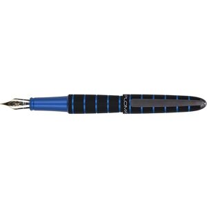 Diplomat, Schreibstifte, Füllhalter Elox ring schwarz/blau 14 kt (1x) Diplomat, Schreibstifte, Füllhalter Elox ring schwarz/blau 14 kt (1x)
