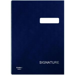 Donau, Mappe, SIGNATURFALTUNG, KARTON/PP, A4, 450 g/m², 20 Fächer, Marineblau 8690001-18 (A4) Donau, Mappe, SIGNATURFALTUNG, KARTON/PP, A4, 450 g/m², 20 Fächer, Marineblau 8690001-18 (A4)
