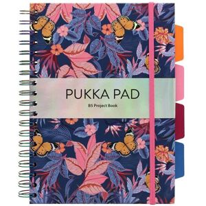 Pukka Fun, Heft + Block, Pukka Bloom B5 Hardcover Organiserbook liniert 100 Blatt (B5, DIN B5, Liniert, Harter Einband) Pukka Fun, Heft + Block, Pukka Bloom B5 Hardcover Organiserbook liniert 100 Blatt (B5, DIN B5, Liniert, Harter Einband)