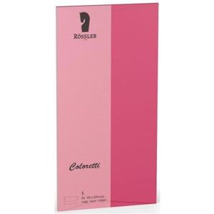 Magni, Briefumschlag, Papier Coloretti Briefumschläge - DL, 5 Stück, pink (220 x 110 mm, 5x) Magni, Briefumschlag, Papier Coloretti Briefumschläge - DL, 5 Stück, pink (220 x 110 mm, 5x)