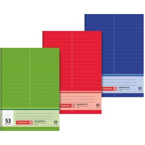 Brunnen, Heft + Block, Vokabelheft A6 32 Blatt Lineatur 53 (A6) Brunnen, Heft + Block, Vokabelheft A6 32 Blatt Lineatur 53 (A6)