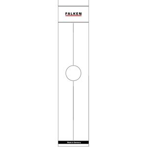 Falken, Ordner Zubehör, Ordnerrückenetikett Format des Schildes: breit/lang Masse: 60 x 290 mm (B x H) Falken, Ordner Zubehör, Ordnerrückenetikett Format des Schildes: breit/lang Masse: 60 x 290 mm (B x H)