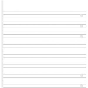 Filofax, Kalender, Filof.A5 Notizblock Lin.Weiss (A5) Filofax, Kalender, Filof.A5 Notizblock Lin.Weiss (A5)